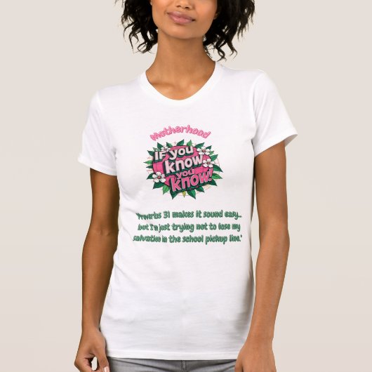 キリスト教のお母さんに贈る面白Tシャツ Tシャツ (正面)