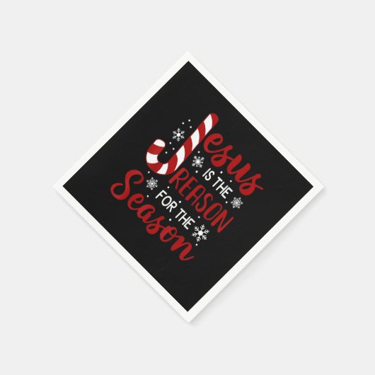 キリスト教のお菓子の季節はイエスが原因だ スタンダードカクテルナプキン (角)