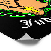 キリスト教のみ神は私を裁く ポスター (角)