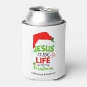 キリスト教のイエスはクリスマスだけではない人生のためだ 缶クーラー (缶正面)