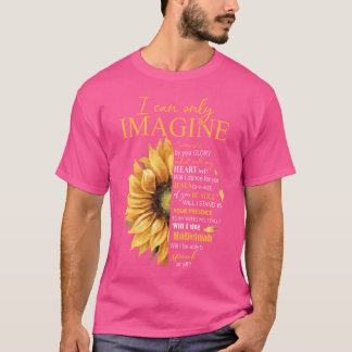 キリスト教のイエス想像を信じることができるばかりだ Tシャツ