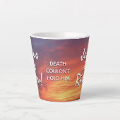 キリスト教のイエス様が復活祭を起こした カフェラテマグ (正面)