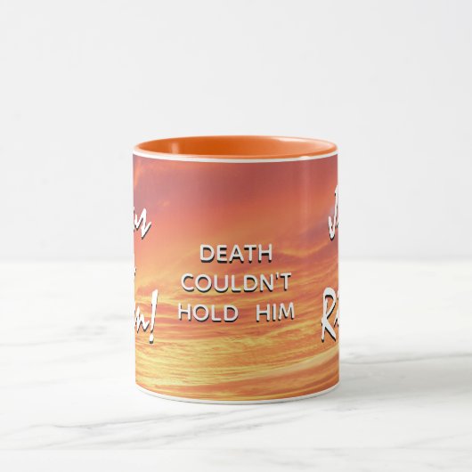 キリスト教のイエス様が復活祭を起こした マグカップ (中央)