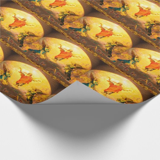 キリスト教のイエス様は生きている ラッピングペーパー (角)