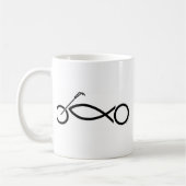 キリスト教のオートバイの衣類および付属品 コーヒーマグカップ (左)