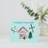 キリスト教のキャンプの郵便はがき シーズンポストカード (スタンド正面)