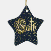 キリスト教のキリスト教十字信仰クリスマス セラミックオーナメント (右)