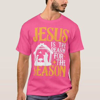 キリスト教のクリスはイエスが季節の理由である Tシャツ