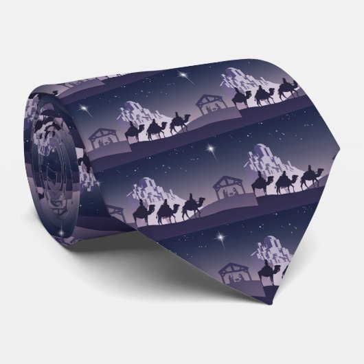 キリスト教のクリスマスの出生場面 ネクタイ (ロール)