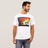 キリスト教のクリスマスの出生場面 Tシャツ (正面フル)