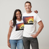 キリスト教のクリスマスの出生場面 Tシャツ (ユニセックス)