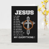 キリスト教のクリスマスの季節の理由 カード (黄色い花)