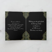 キリスト教のクリスマスカード シーズンカード (内部)