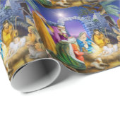 キリスト教のクリスマスカード ラッピングペーパー (ロールコーナー)