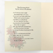 キリスト教のクリスマス  イエス  聖母マリア  聖ヨセフ 三つ折りクリスマスカード (内部最初)