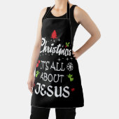 キリスト教のクリスマス – It's All About Jesus エプロン (インサイチュ)