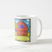 キリスト教のコーヒー・マグの希望は私達を失望させません コーヒーマグカップ (正面右)