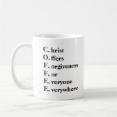 キリスト教のコーヒー・マグ コーヒーマグカップ (左)