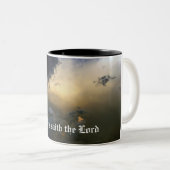 キリスト教のコーヒー・マグ ツートーンマグカップ (正面右)