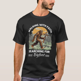キリスト教のサスカッチイエス・ウィットのためのビッグフット Tシャツ