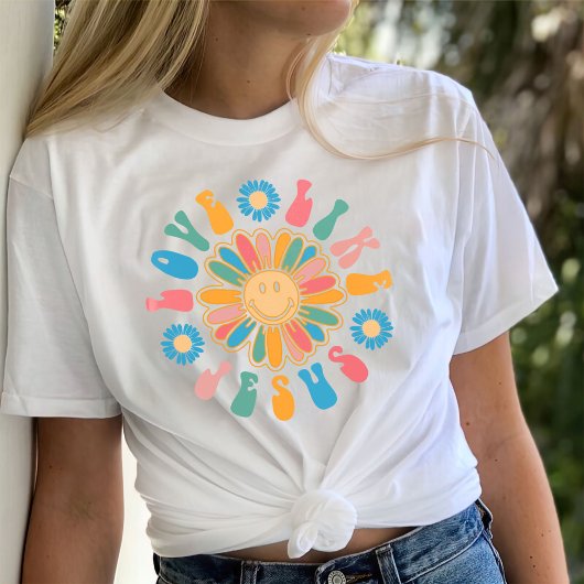 キリスト教のシャツ、キリスト教のシャツ、イエス様の愛 Tシャツ