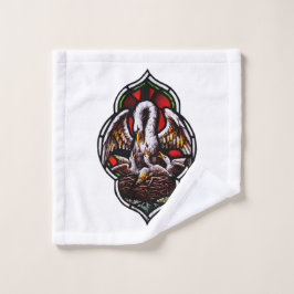 キリスト教のシンボルとしてのペリカン ウォッシュタオル