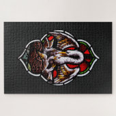 キリスト教のシンボルとしてのペリカン ジグソーパズル (横)