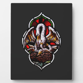 キリスト教のシンボルとしてのペリカン フォトプラーク