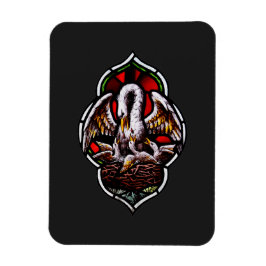 キリスト教のシンボルとしてのペリカン マグネット