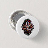 キリスト教のシンボルとしてのペリカン 缶バッジ (正面&裏面)