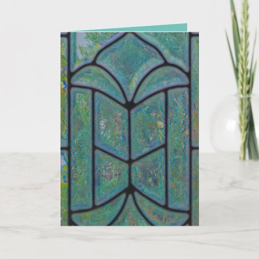 「キリスト教のテキスト 「子が生まれた」クリスマスカード」 サンキューカード (正面)