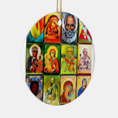 キリスト教のテーマの宗教オーナメント セラミックオーナメント (右)
