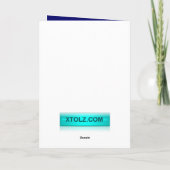 キリスト教のハロウィン（詩） カード (裏面)