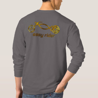 キリスト教のバイクもしくは自転車に乗る人 Tシャツ