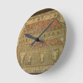 キリスト教のバシリカ会堂、モザイク模様の歩道、ローマ期間、 ラウンド壁時計 (傾斜)