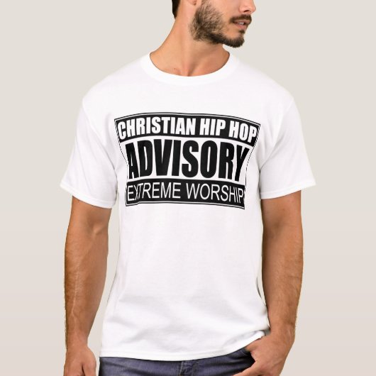 キリスト教のヒップホップの状況報告… Tシャツ (正面)
