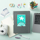 キリスト教のヒトデ デザイン 困難なときにも シール (iPadカバー)