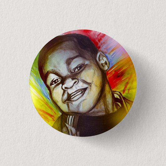 キリスト教のファーガソン#1 缶バッジ (正面)