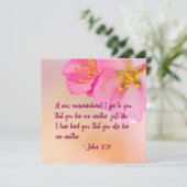 キリスト教のフローラに与えおける新しい戒め (スタンド正面)