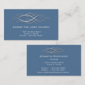 キリスト教のプロフィールカード 名刺 (正面/裏面)