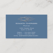 キリスト教のプロフィールカード 名刺 (裏面)