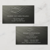 キリスト教のプロフィールカード 名刺 (正面/裏面)