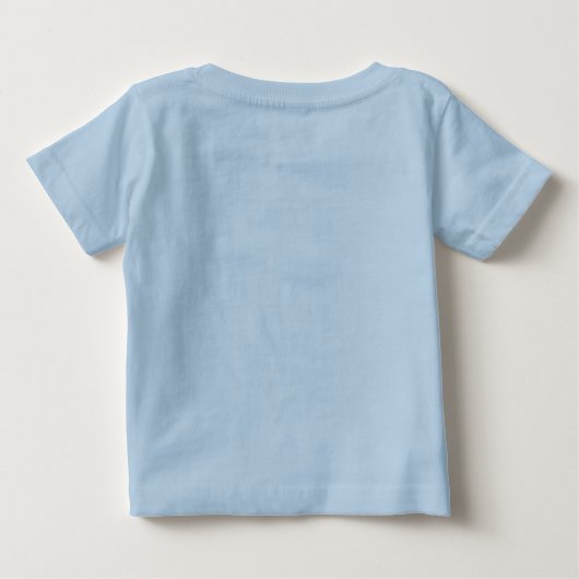 キリスト教のベビーのティー-神のために…そう世界を愛しました ベビーTシャツ (裏面)