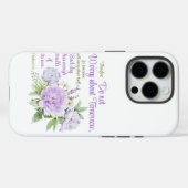 キリスト教のボタンのかわいい花 Case-Mate iPhoneケース (裏面 (横))