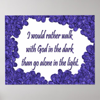 キリスト教のポスターと感動的ことわざ ポスター