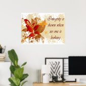 キリスト教のポスターと感動的ことわざ ポスター (ホームオフィス)