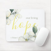 キリスト教のマウスパッド、花柄 マウスパッド (マウス)