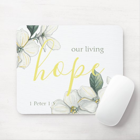 キリスト教のマウスパッド、花柄 マウスパッド (マウス)