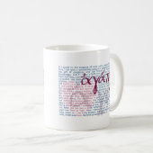 キリスト教のマグの愛聖書の詩 コーヒーマグカップ (正面右)