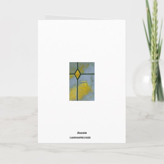 キリスト教のメッセージ世界のためのキリスト カード (裏面)